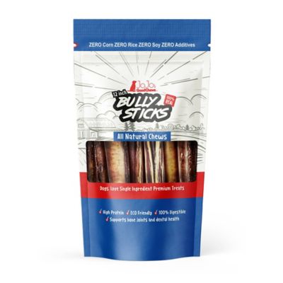 JoJo Modern Pets Natural Beef Bully Stick Dog Treats - 12 in. Thick, 3 pk.