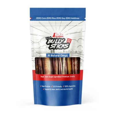 JoJo Modern Pets Natural Beef Bully Stick Dog Treats - 12 in. Thick, 3-pack