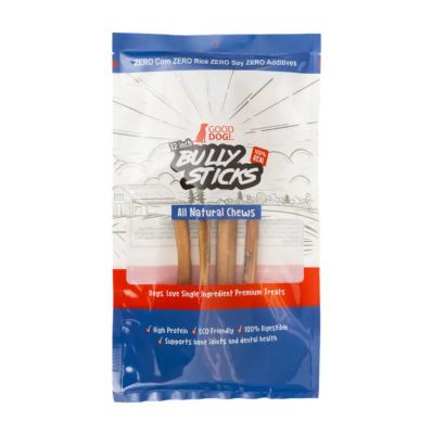 JMP Natural Beef Bully Stick Dog Treats - 12 in. Standard