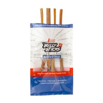 Image showing  12 in. Natural Beef Bully Stick Dog Treats, 4 ct.