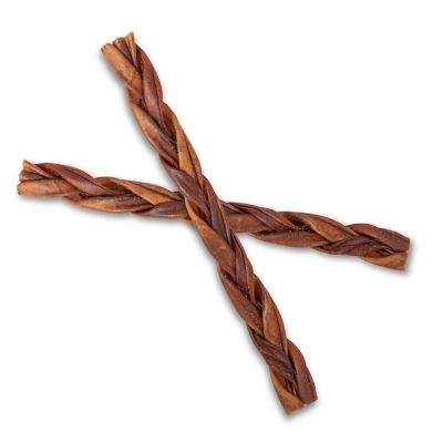 Image showing  Thick Braided Collagen Stick Dog Treats, 12 in., 4 pk.