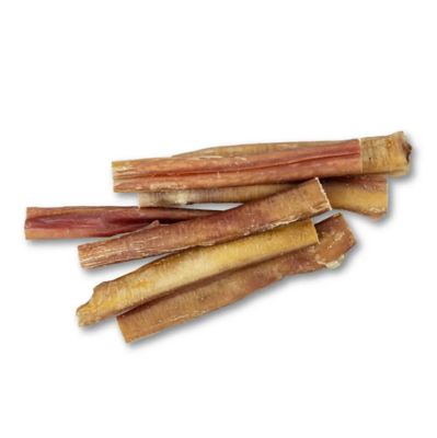Image showing  Thick Natural Beef Bully Stick Dog Treats, 6 in., 3 pk.