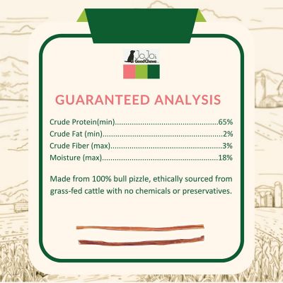 Image showing  Thin Beef Bully Stick Dog Treats, 12 in., 5 pk.