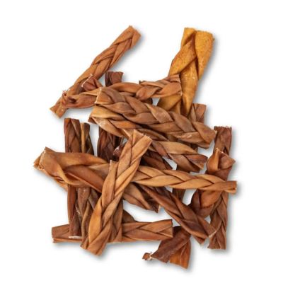 Image showing  Thick Braided Collagen Stick Dog Treats, 6 in., Case of 25