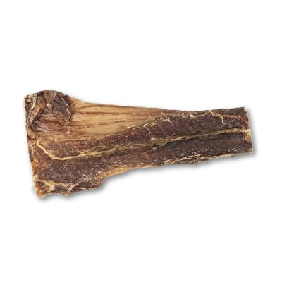 Image showing  All-Natural Beef Gullet Flats/Strips Dog Treats, 6 in.