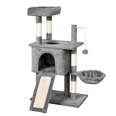 Go Pet Club 38 in. Everyday Value 3-Level Cat Tree Tower