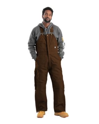 Berne Men's Heritage Duck Insulated Bib Overalls