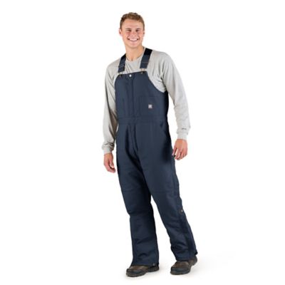 Berne Men's Quilt-Lined Duck Insulated Bib Overalls