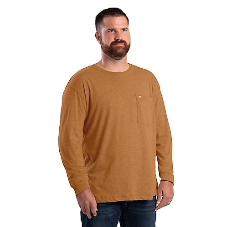 Berne Men's Performance Long Sleeve Pocket T-Shirt at Tractor Supply Co.