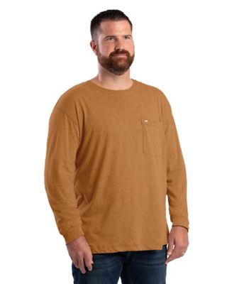 Berne Men's Performance Long Sleeve Pocket T-Shirt