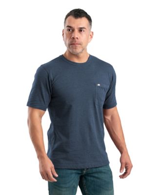 Berne Men's Work Vent Performance Short Sleeve Pocket T-Shirt