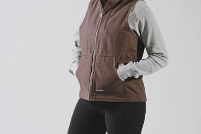 Image showing  Women's Softstone Duck Sherpa-Lined Vest