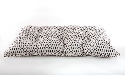 Image showing  Details Printed Microsuede Tufted Mat