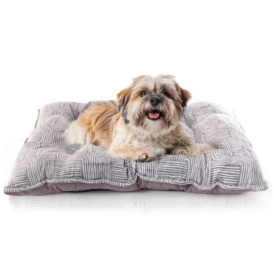 Elle Printed Microsuede Tufted Mat With Plush Bottom