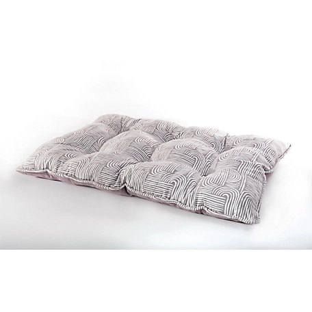 Elle Printed Microsuede Tufted Mat with Plush Bottom