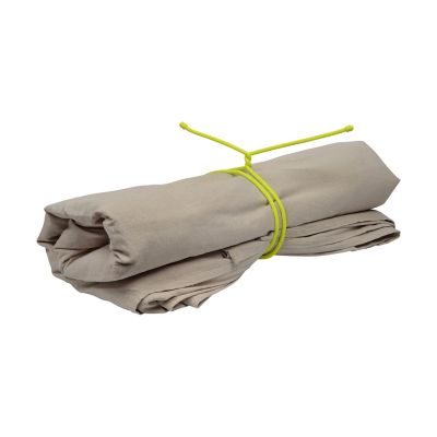 Image showing  64 in. Yellow Gear Tie Reusable Rubber Twist Tie