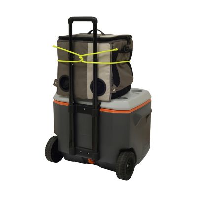 Image showing  64 in. Yellow Gear Tie Reusable Rubber Twist Tie