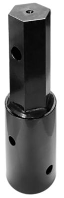 ToolTuff Direct Auger Adapter, 2 in. Female Round to 2 in. Male Hex