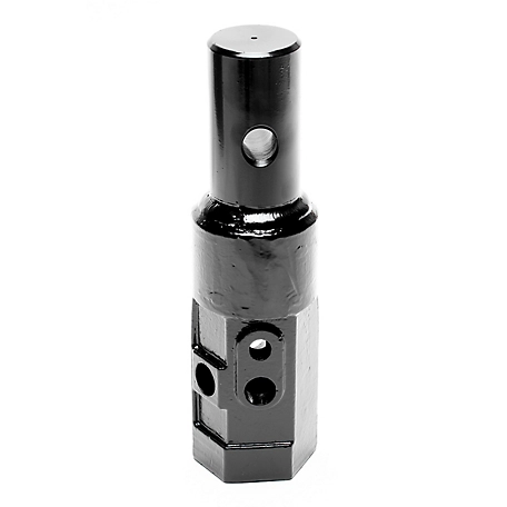ToolTuff Direct Auger Adapter, 2 in. Female Hex to 2-9/16 in. Male Round