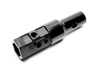 Image showing  Auger Adapter, 2 in. Female Hex to 2-9/16 in. Male Round