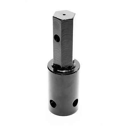 ToolTuff Direct Auger Adapter, 2-9/16 in. Female Round to 2 in. Male Hex