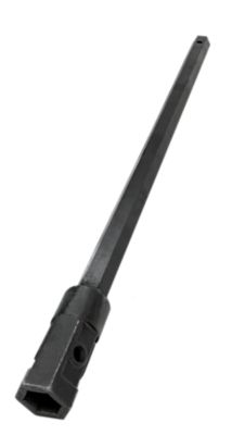 Image showing  Auger Extension, 48 in. Fixed, 2 in. Hex Drive