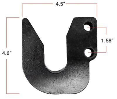 Image showing  Category 1 Quick Hitch Hook with Hardware