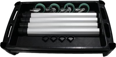 Image showing  300 lb. Capacity Utility Service Cart with Two Trays