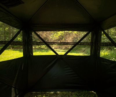 Image showing 6 th Buck Bourbon Rack House 300+ See Through Ground Blind