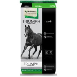 Nutrena Triumph 12-8 Pelleted Horse Feed, 50 lb.