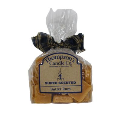 Thompson's Candle Co. Super Scented Butter Rum Wax Crumbles, 6 oz., TSCBRCR2024