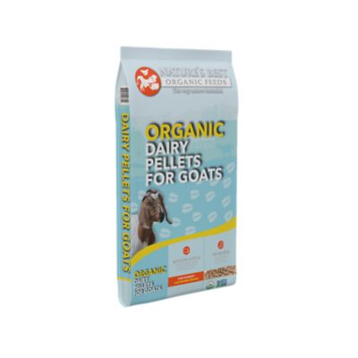 Nature's Best Organic Dairy Goat Feed Pellets, 40 lb.