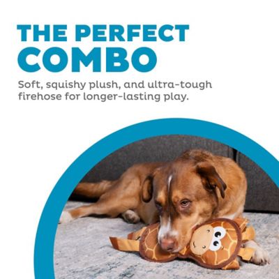 Image showing  Fire Biterz Giraffe Dog Toy Med