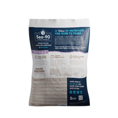 Image showing  Premium Mineral Salt with Garlic for Livestock and Equine, 25 lb.