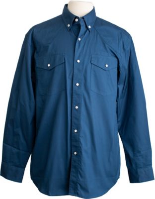 Wyoming Traders Men's Oxford Western Work Shirt