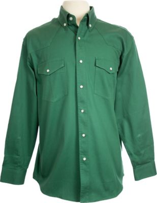 Wyoming Traders Men's Twill Western Work Shirt