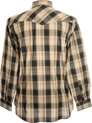Image showing 1 th Wyoming Traders Men's #10 Western Plaid Shirt