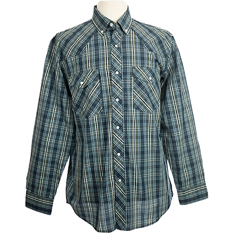 Wyoming Traders Men's #11 Western Plaid Shirt at Tractor Supply Co.