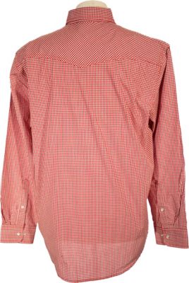 Image showing  Men's #12 Western Plaid Print Shirt