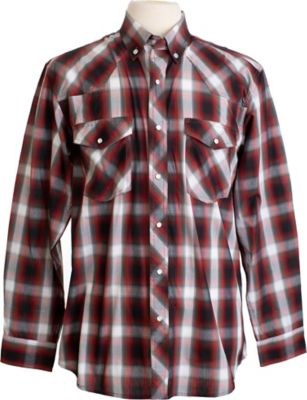 Wyoming Traders Men's #15 Western Plaid Print Shirt - 2347023 at ...