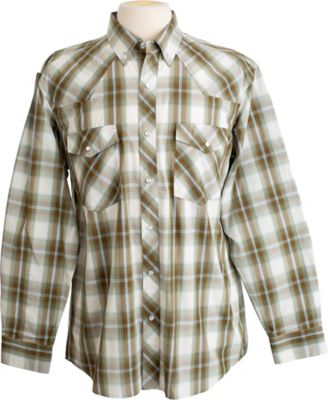 Wyoming Traders Men's #17 Western Plaid Shirt