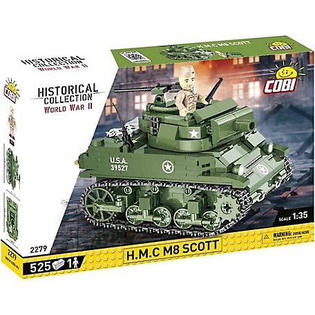 Cobi Historical Collection World War II H.M.C M8 SCOTT Tank