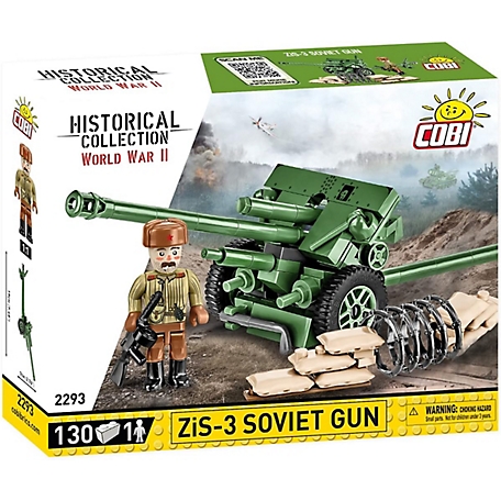Cobi Historical Collection: World War II ZiS-3 SOVIET GUN