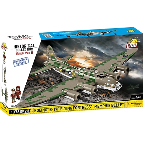 Cobi Historical Collection WWII Boeing B-17F Flying Fortress "Memphis Belle" Aircraft - EXECUTIVE EDITION