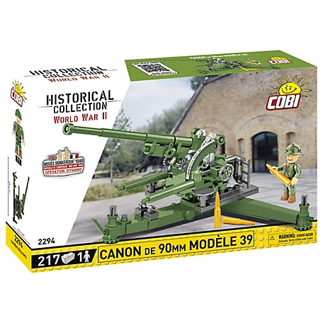Cobi Historical Collection WWII Canon de 90mm Model 1939 Anti-Aircraft