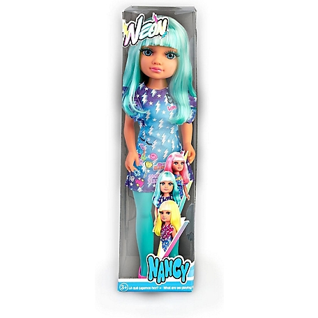 Nancy Neon Fashion Doll with Blue Hair