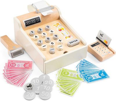New Classic Toys Cash Register White