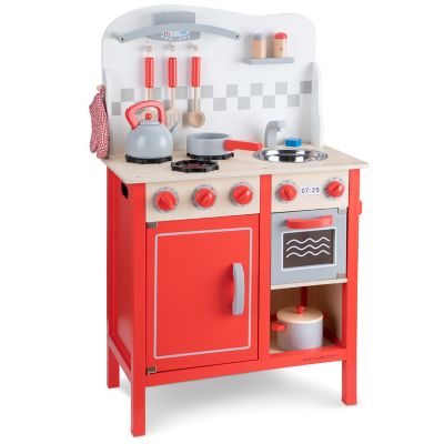 New Classic Toys Kitchenette Bon Appetit DeLuxe Red