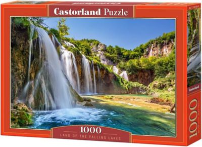 Castorland Land of the Falling Lakes 1000 pc. Jigsaw Puzzle
