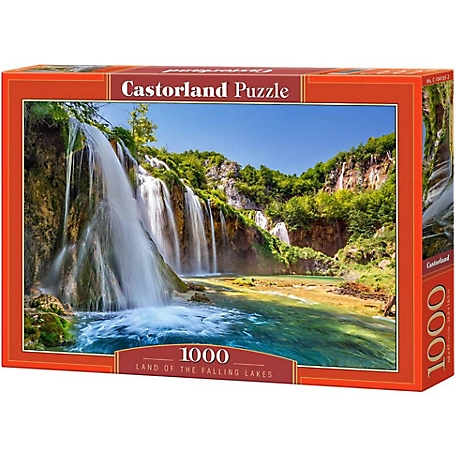 Castorland Land of the Falling Lakes 1000 pc. Jigsaw Puzzle